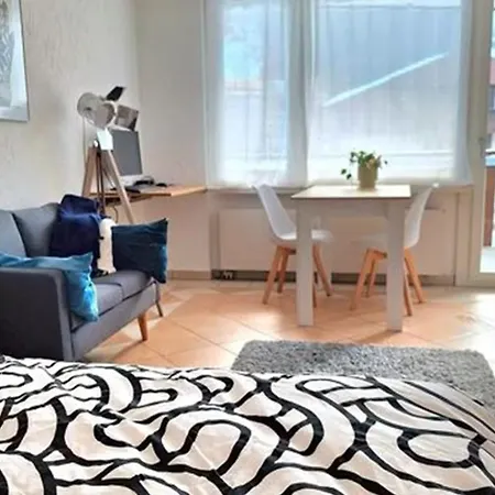アパート Gemuetliches Studio Mit Bergblick & Arbeitsplatz エンゲルベルク